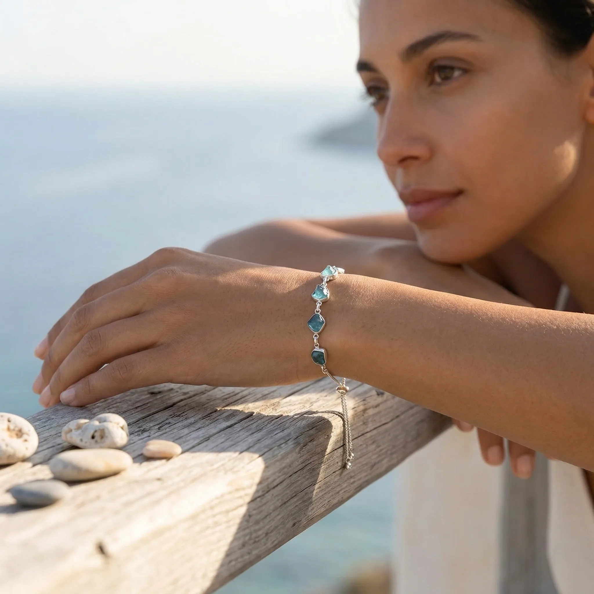AI-generated bracelet product photo — Etsy example