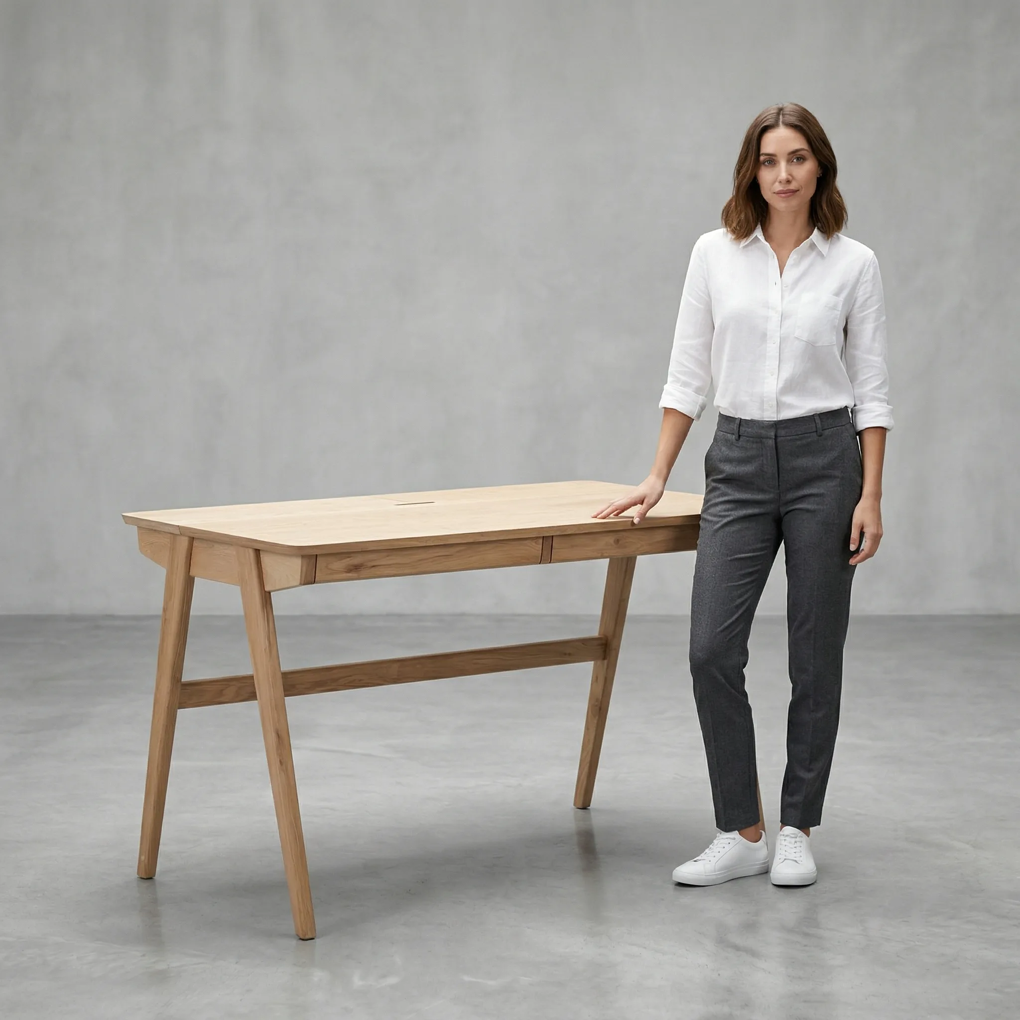 AI-generated desk product photo — Product Photography example