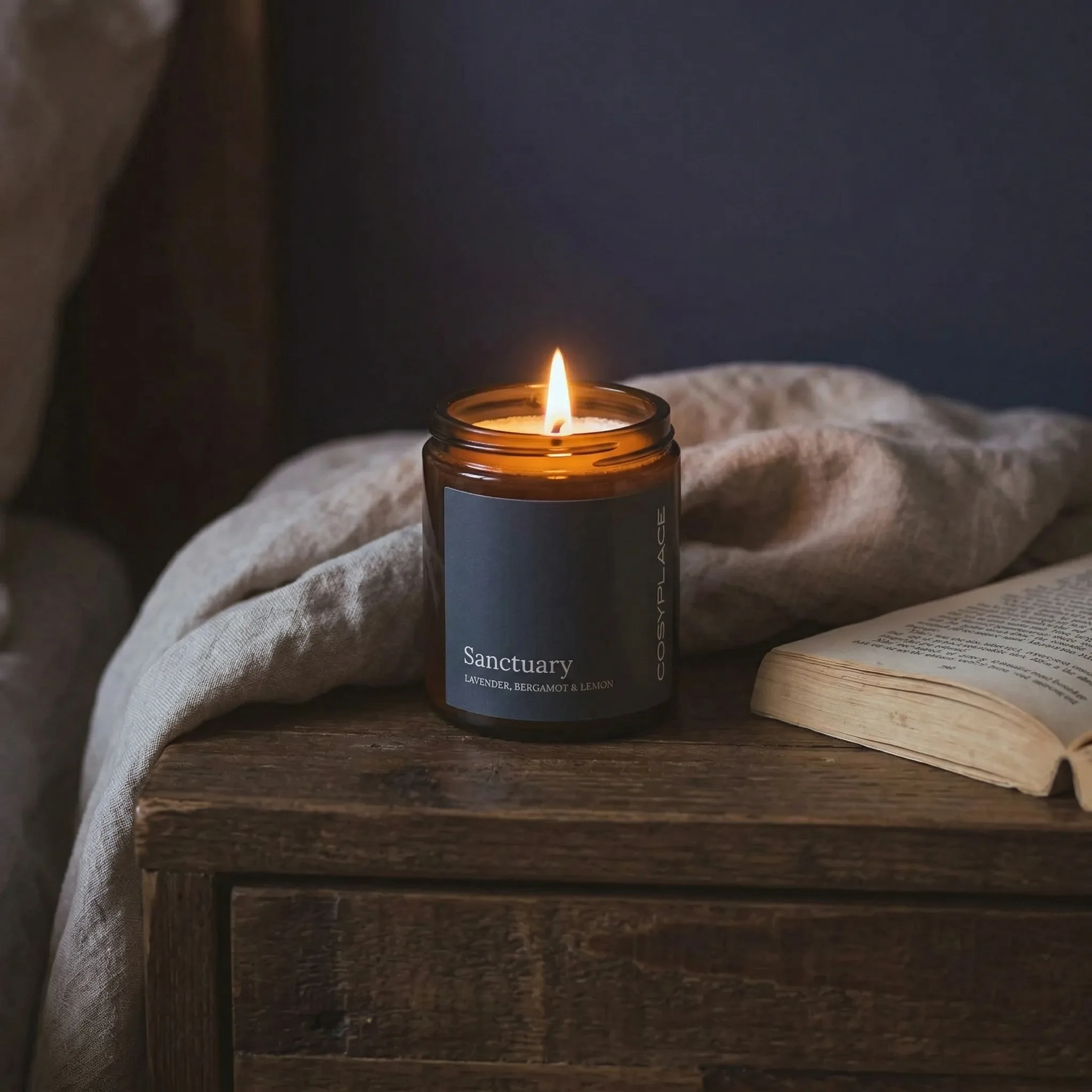 Sanctuary Candle — AI Shopify product photography — Comparison