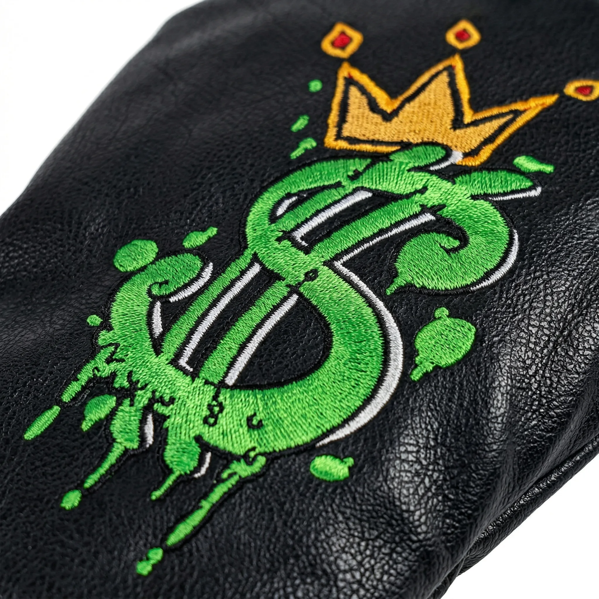 Cash is King Golf Club Headcover — AI Shopify product photography — Lifestyle