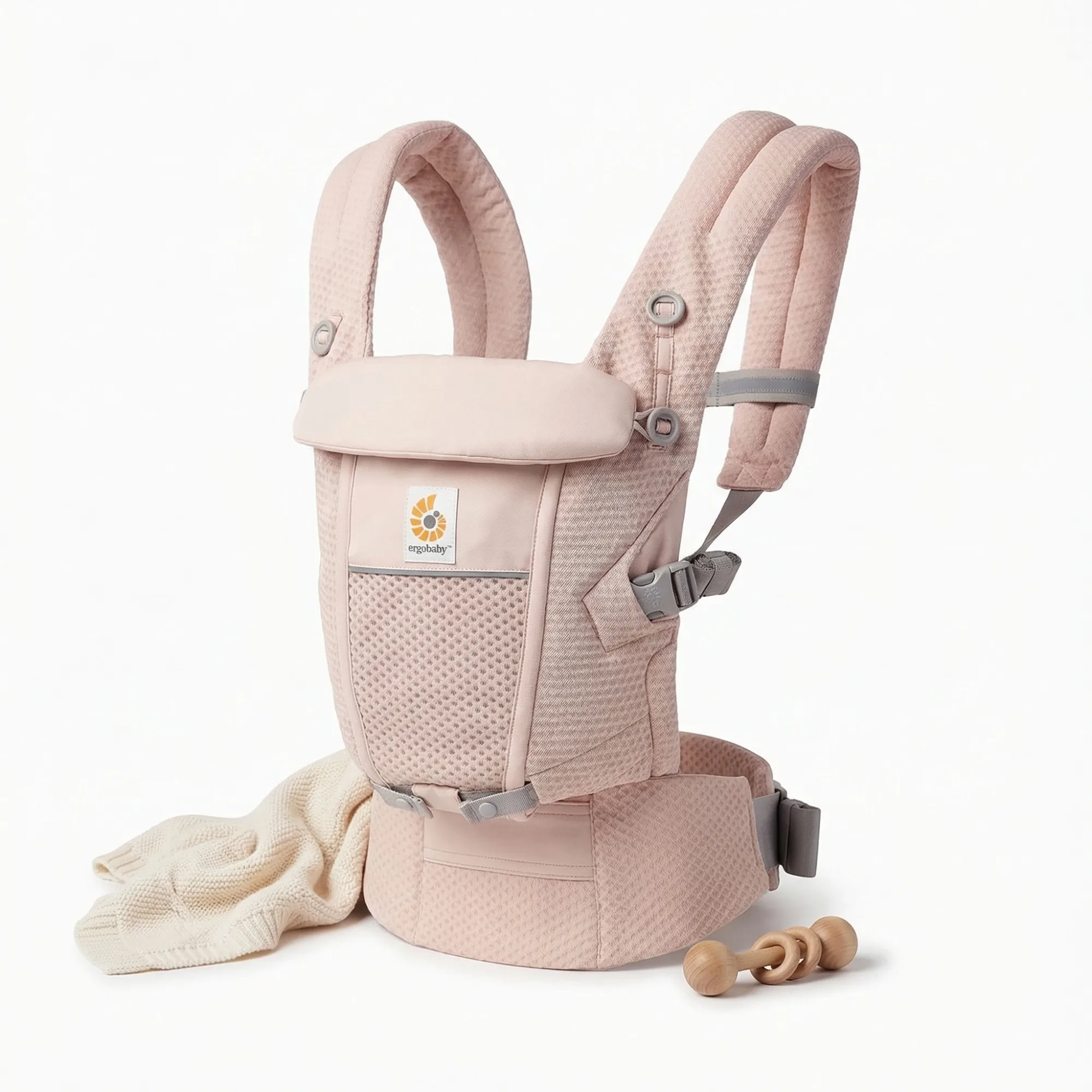 AI-generated baby carrier product photo — Amazon Listing example