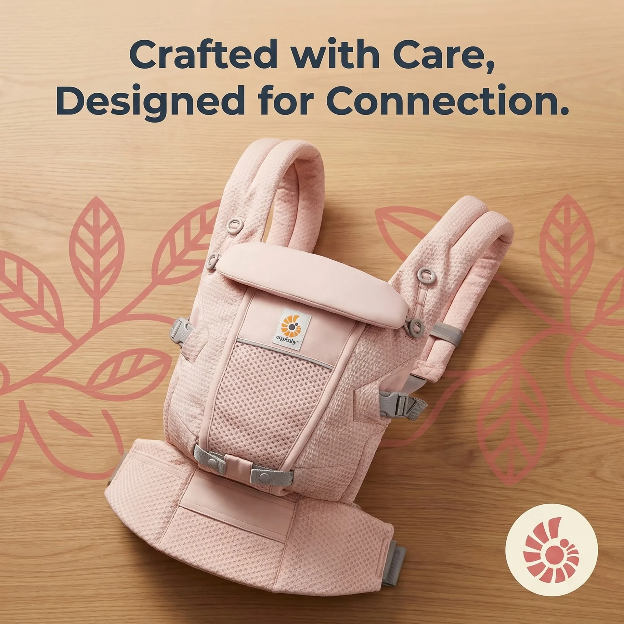 After: Baby Carrier — Amazon product image generator output — Detail