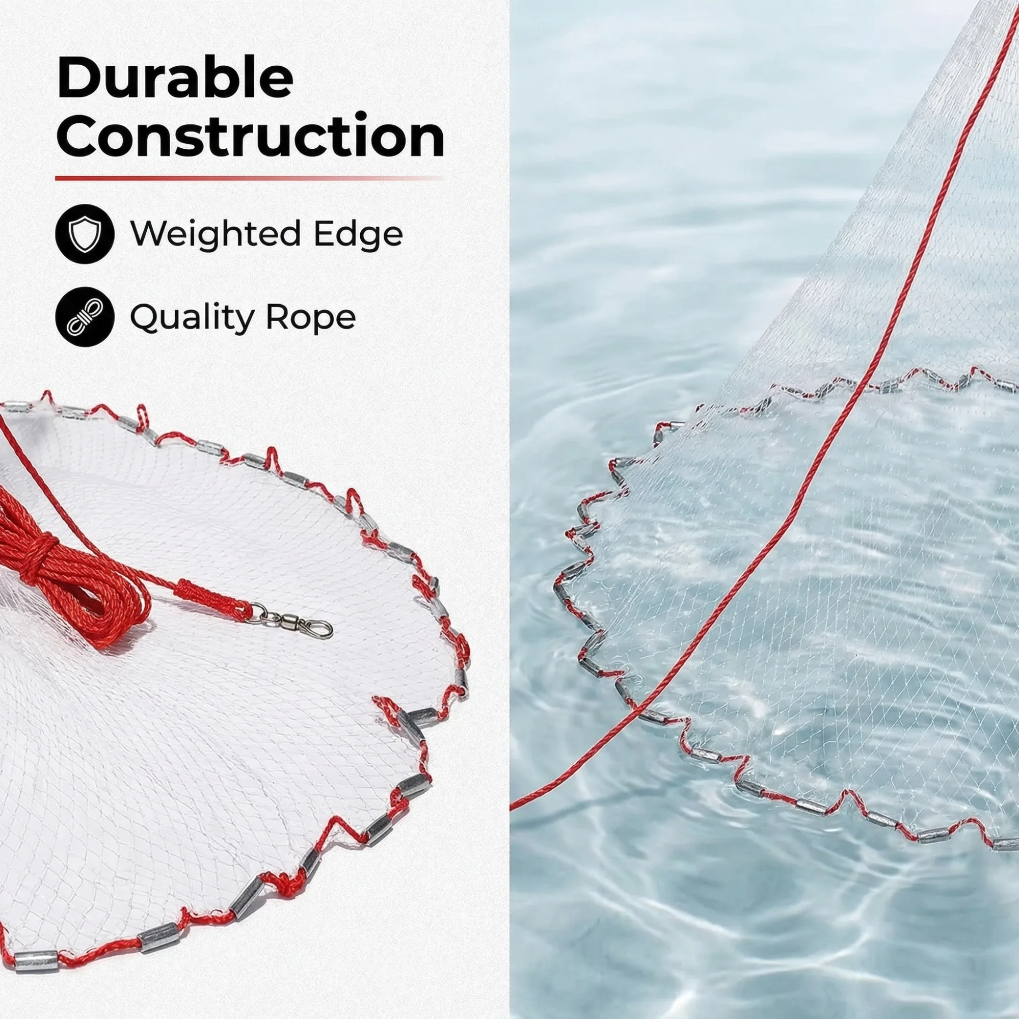After: Cast Net — Amazon product image generator output — Feature