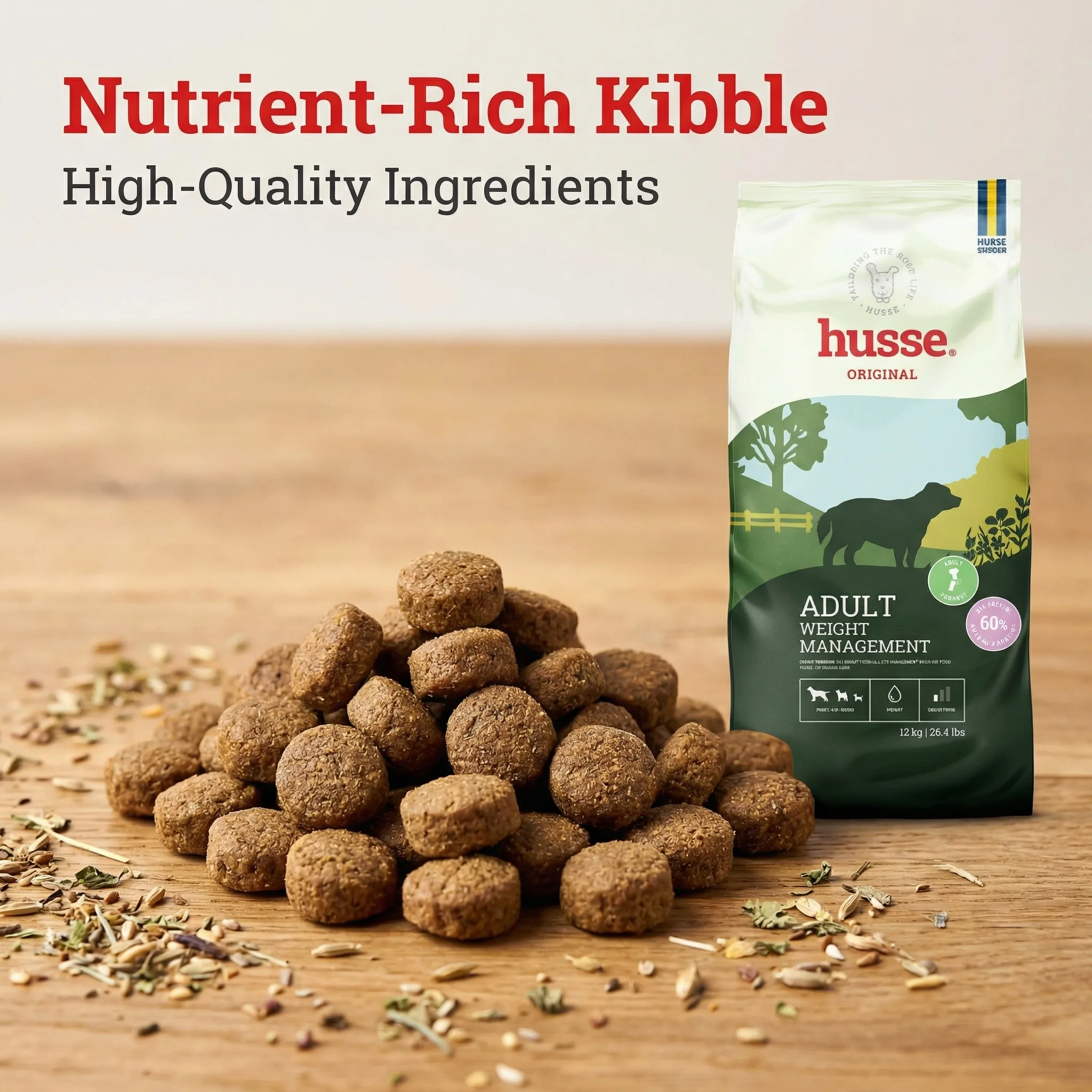 After: Dog Food — Amazon product image generator output — Close-Up