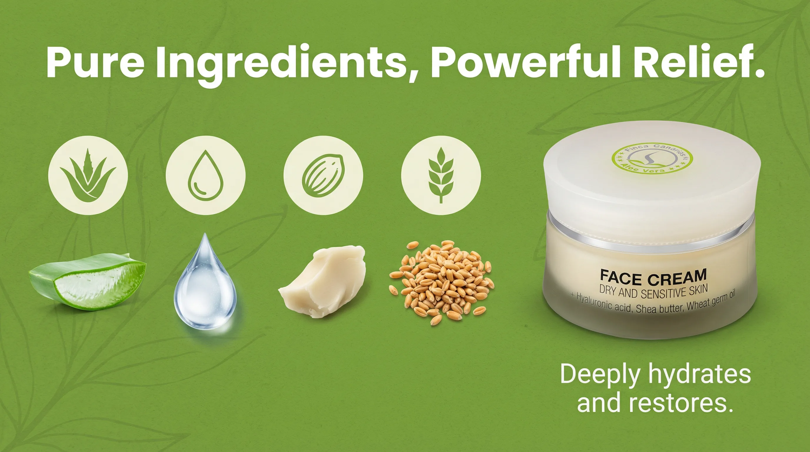 Face Cream — AI Amazon A+ content — Ingredients