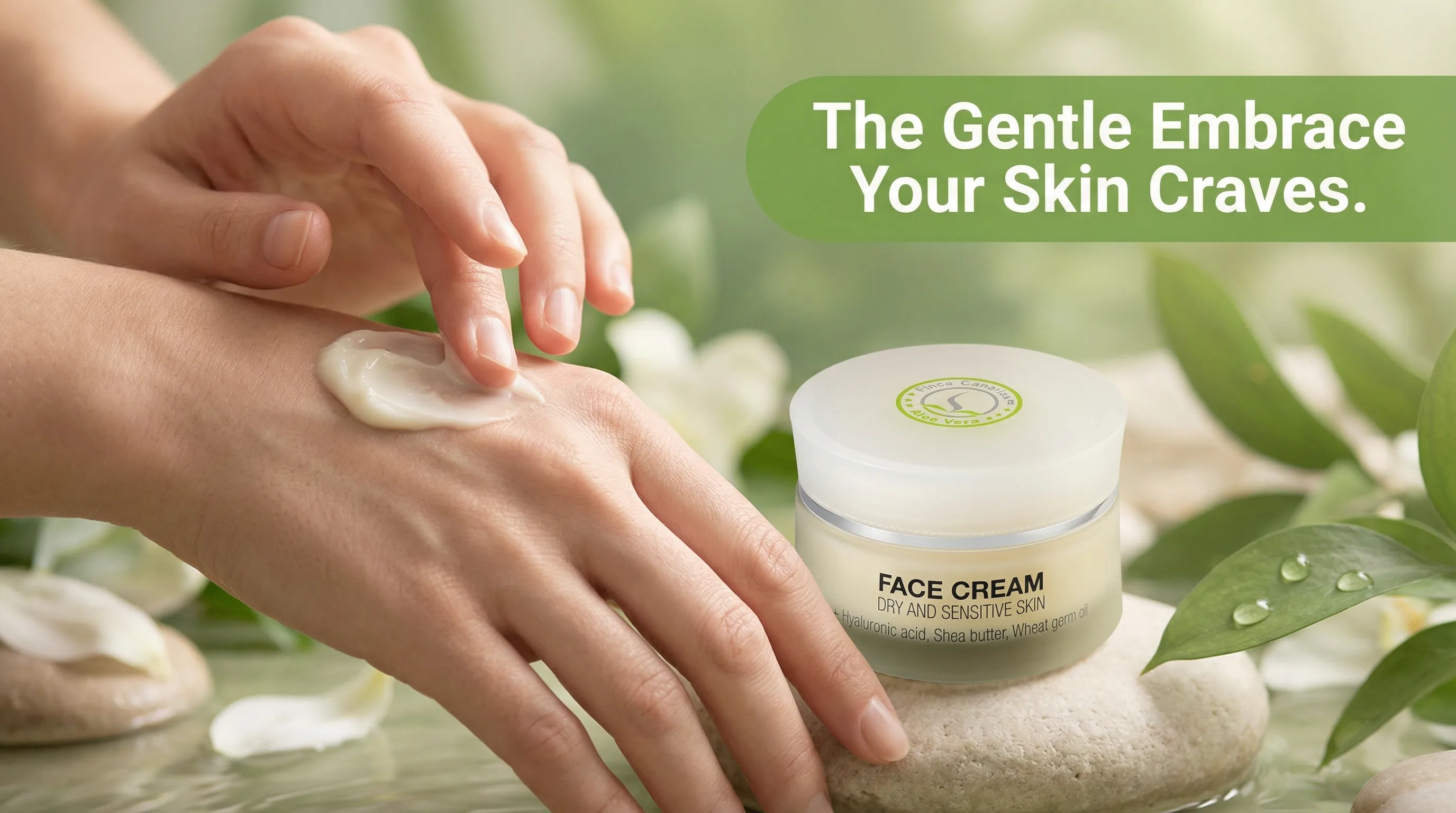 Face Cream — AI Amazon A+ content — Lifestyle