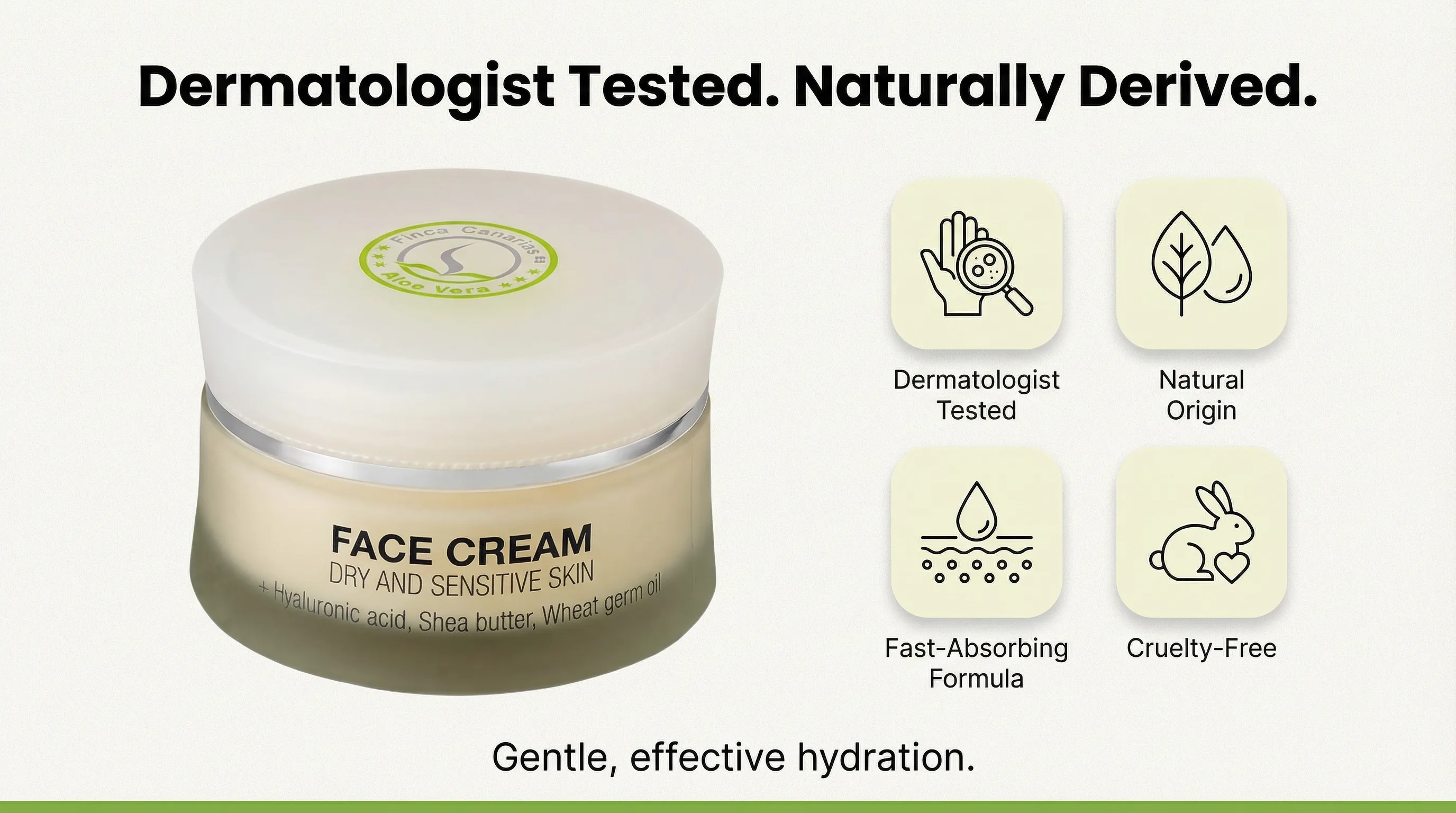 Face Cream — AI Amazon A+ content — Feature Highlights