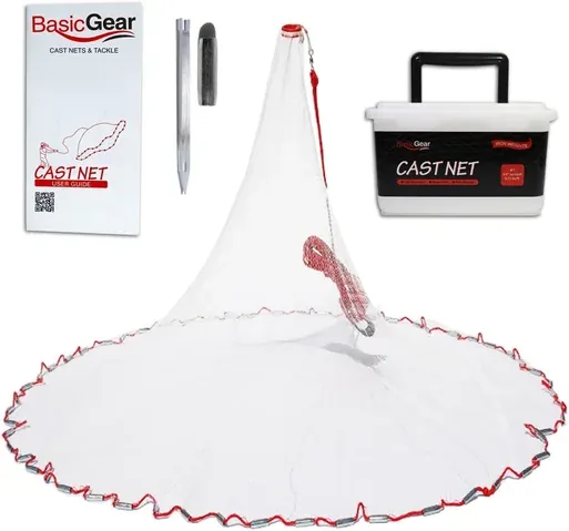 Before: Cast Net original product photo for Amazon product image generator