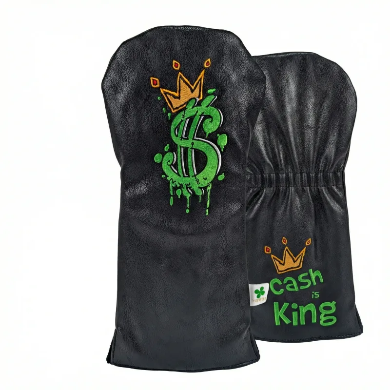 Cash is King Golf Club Headcover — original product photo