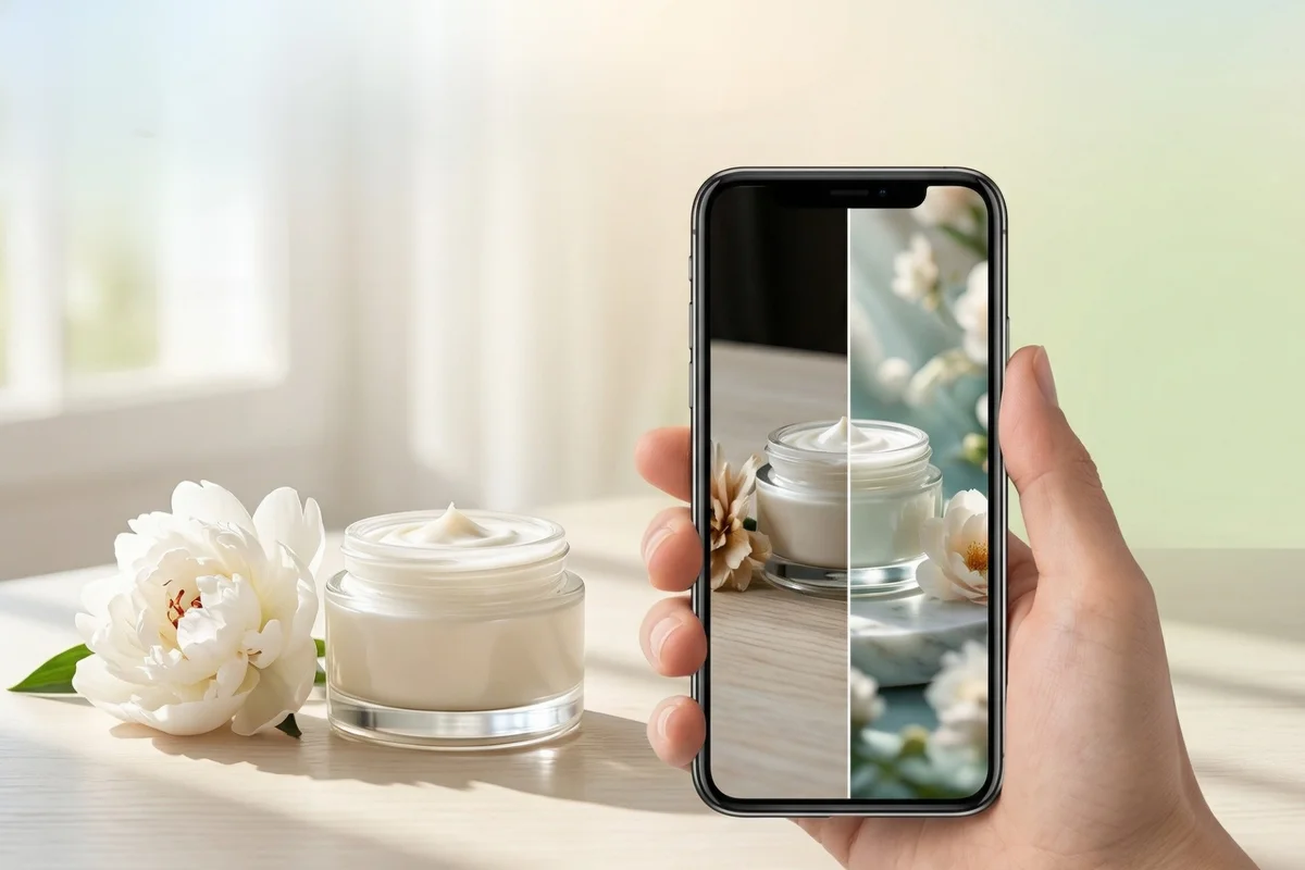 eCommerce sellers using AI product photography to generate listing images